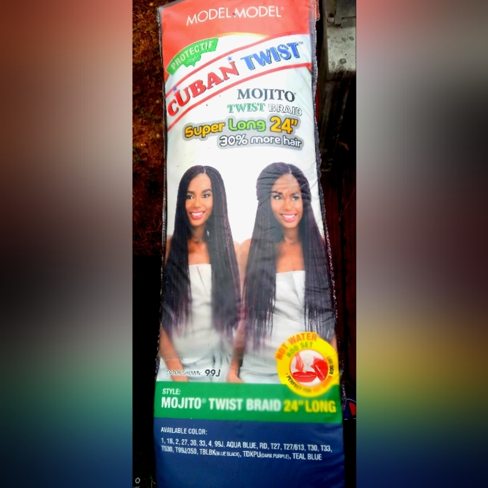 (New) Model Model Cuban Mojito Twist Braid Super Long 24" (Unopened)